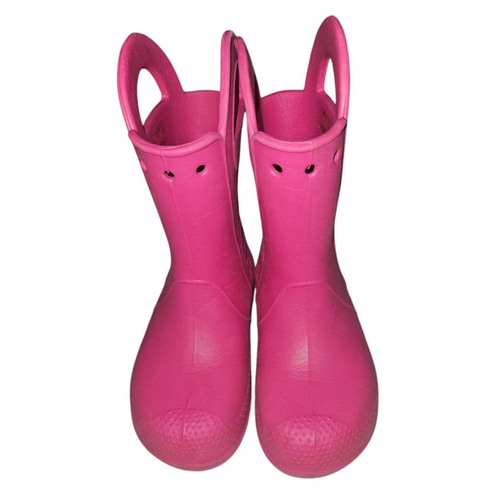Crocs Kids Handle It Rain Boots (Little Girl) Size 1